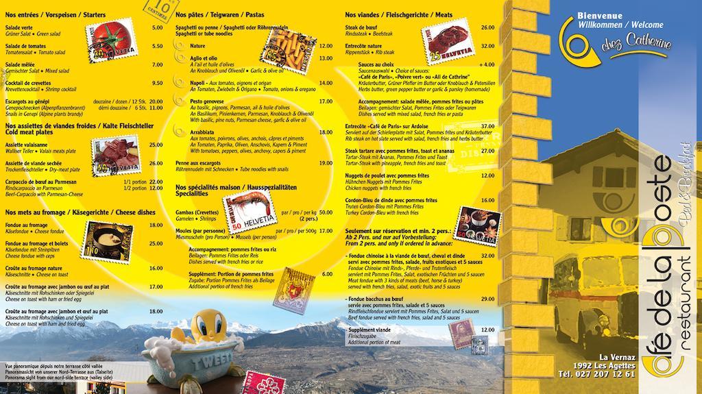Cafe De La Poste Frühstückspension Agettes